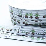 Купить недорого   Тесьма декоративная "Луковицы цветов", ширина 16мм, Acufactum Ute Menze,  в интернет магазине Фэмили хоби