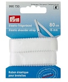 Купить недорого   Эластичная лента-д/бретелек(резинка), 80см, 15мм, белая, 82%палиам, 18%эл, блистер 990730  в интернет магазине Фэмили хоби