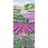 Купить недорого   Набор для вышивания Anchor "Provence Lavender Scape" 32*14см, MEZ Венгрия, PCE0807  в интернет магазине Фэмили хобби