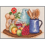 Купить недорого   Набор для вышивания Anchor "Kitchen" 16*23см, MEZ Венгрия, PCE758  в интернет магазине Фэмили хобби