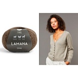 Lima /Лима/ пряжа Lamana (50% шерсть мериноса, 25% бэби альпака, 25% шелк), 10*50г/200м