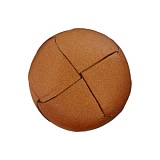 Пуговица на ножке, размер 27мм, коричневый, Union Knopf by Prym, U0039551027002001-20