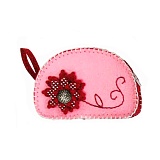 Набор для шитья из фетра "Сумочка. Цветок на розовом", Kleiber, 931-44