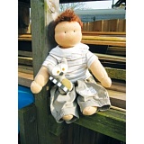 Набор для шитья вальдорфской куклы "Мальчик Люк", De Witte Engel, A71300