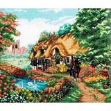 Купить недорого   Набор для вышивания Anchor "Village Life" 25*31см, MEZ Венгрия, PCE967  в интернет магазине Фэмили хобби