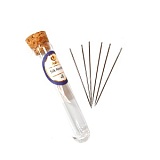 Иглы ручные для шелка, размер 0,56*39,4мм (№ 8), Tulip, THN-044e