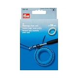 Кольца для обвязывания крючком, круглые, диаметр 39мм, пластик, белый, Prym, 624143