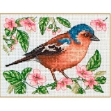 Купить недорого   Набор для вышивания Anchor "Chaffinch" /Зяблик/ 8*11 см, MEZ Венгрия, PCE203  в интернет магазине Фэмили хобби