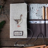 Этикетка тканая "Liebevolles Selbstgemacht" 20*45мм, Acufactum Ute Menze, 35346