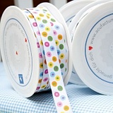 Купить недорого   Тесьма декоративная "Яркие круги", ширина 16мм, Acufactum Ute Menze,  в интернет магазине Фэмили хоби