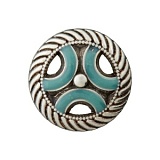 Пуговица на ножке, размер 20мм, светло-зеленый, Union Knopf by Prym, U0453865020002401-10