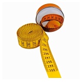 Измерительная лента в коробке, длина 300см, пластик, Kleiber, 710-06