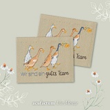 Заплатка "Gutes Team" /Хорошая команда/ 40*50мм, 100% полиэстер, Acufactum, 35390