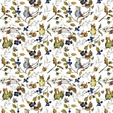 Ткань "Мыши живых изгородей", ширина 145см, Acufactum Ute Menze, 3523-738