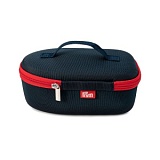 Чехол для мини-утюга, размер 220*180*80мм, полиэстер, темно-синий/красный, Prym, 612100