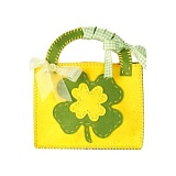 Набор для шитья из фетра "Сумочка. Клевер на желтом", Kleiber, 931-08