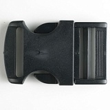 Пряжка-застежка, размер 40мм, пластик, Dill, 480006/40-12