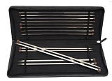 Набор спиц прямых длиной 25см "Nova cubics", 8 размеров, KnitPro, 12364