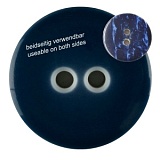 Пуговица двухсторонняя, размер 23мм, пластик, Dill, 342806/23-12