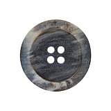 Пуговица с 4 отверстиями, размер 28мм, пластик, Union Knopf by Prym, U0453715028007801-10