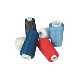 Нитки швейные для оверлока, длина 2500м, 100% полиэстер, черный, Kleiber, 711-06