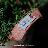 Этикетка тканая "frohlich & mutig" /счастливый и смелый/ 20*50мм, Acufactum Ute Menze, 35363